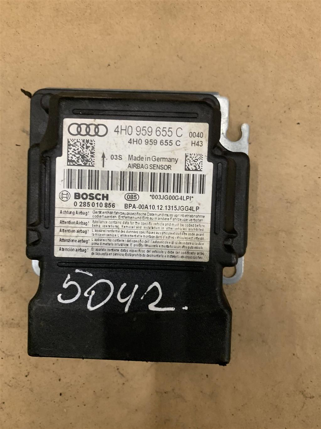 Audi A8 (D4,4H) 2011-2014 для Блок управления AIR BAG