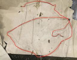 Магистраль пневмоподвески для Audi Q7 (4L)  2005 - 2009  запчасти бу