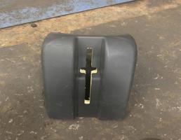 Кожух рулевой колонки нижний для Porsche Cayenne 955 2002-2007  запчасти бу