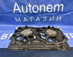 Диффузор с вентиляторами в сборе для Audi A6 (C7 4G)2011-2014  запчасти бу