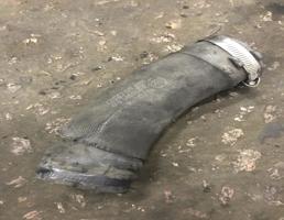 Патрубок для Audi A6 (C6 4F) 2005-2008  запчасти бу