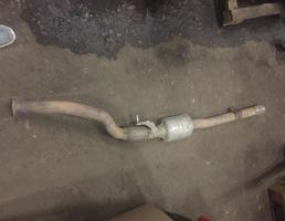 Приемная труба глушителя для Audi A8 (D4,4H) 2011-2014  запчасти бу