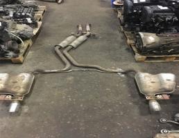 Глушитель в сборе для Audi A6 (C6 4F) 2005-2008  запчасти бу