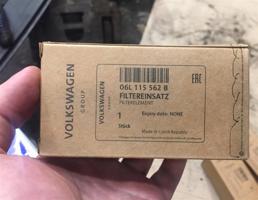 Фильтр масляный для Audi A5/S5 Coupe (8T) 2007-2011  запчасти бу