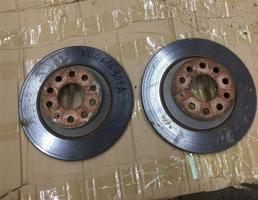 Диск тормозной задний  комплект для Audi Q3 (8U) 2014-2018 рестайлинг  запчасти бу