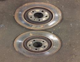 Диск тормозной передний к-т для Audi A6 (C6 4F) 2005-2008  запчасти бу