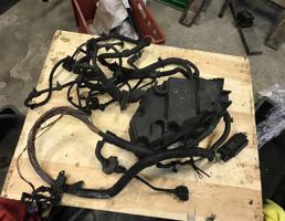 жгут проводов моторного отсека для Volkswagen Touareg 7L 2002-2006  запчасти бу