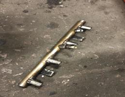 Распределитель топлива для Volkswagen Touareg 7L 2007-2010  запчасти бу