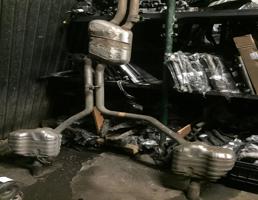 Глушитель в сборе для Audi A8 (D4,4H) 2011-2014  запчасти бу