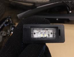 Фонарь подсветки номера для BMW 4 серия F36 Gran Coupe 2017-2019 рестайлинг  запчасти бу