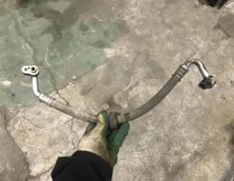 Трубка кондиционера для Volkswagen Touareg 7L 2002-2006  запчасти бу