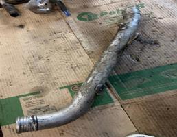 Патрубок интеркулера для Volkswagen Touareg 7L 2007-2010  запчасти бу