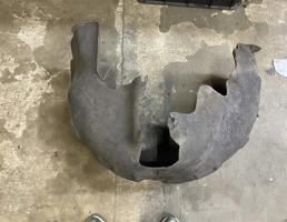 Локер задний правый(подкрылок) для Audi A6 (C7 4G)2011-2014  запчасти бу