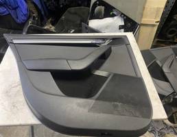 Обшивка двери задней левой для Skoda Octavia (A7) 2013-2017  запчасти бу