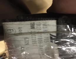 Ремень безопасности с пиропатроном для Volkswagen Sharan 2006-2010  запчасти бу